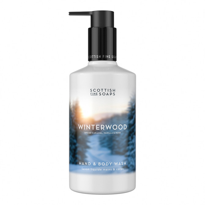Scottish Fine Soaps Winterwood Hand & Body Wash 300ml