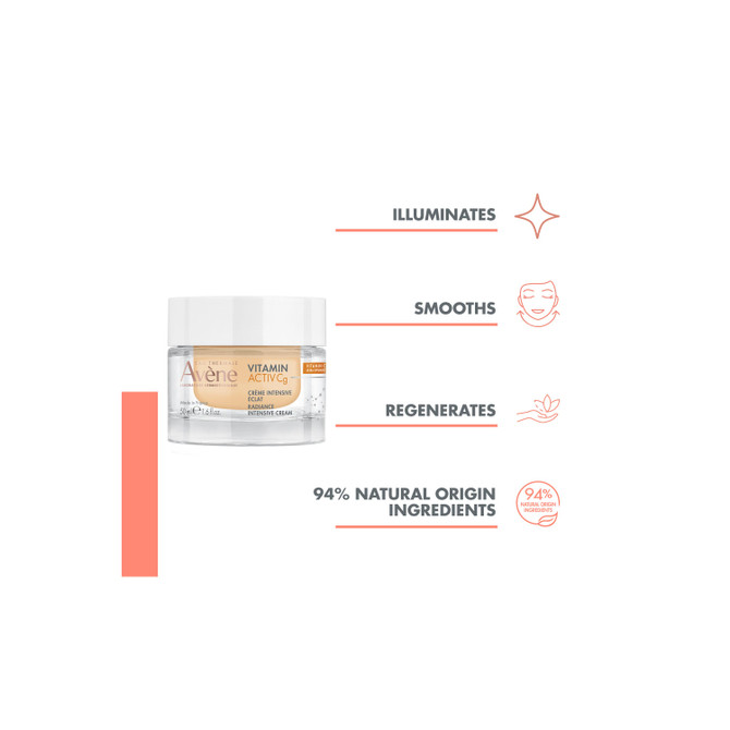 Avene Vitamin Activ Cg Radiance Intensive Cream for Radiant Skin 50ml