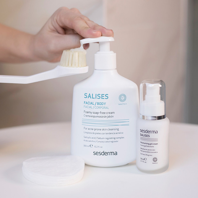 Sesderma Salises Foamy Soap-Free Cream Gel 250ml