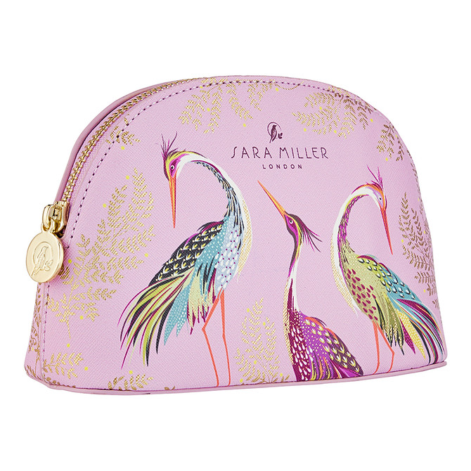 Sara Miller Haveli Garden Small Cosmetic Bag Pink