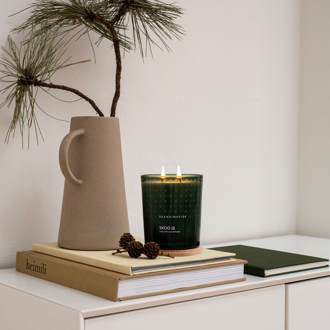 Skandinavisk SKOG 2-wick Scented Candle 350g