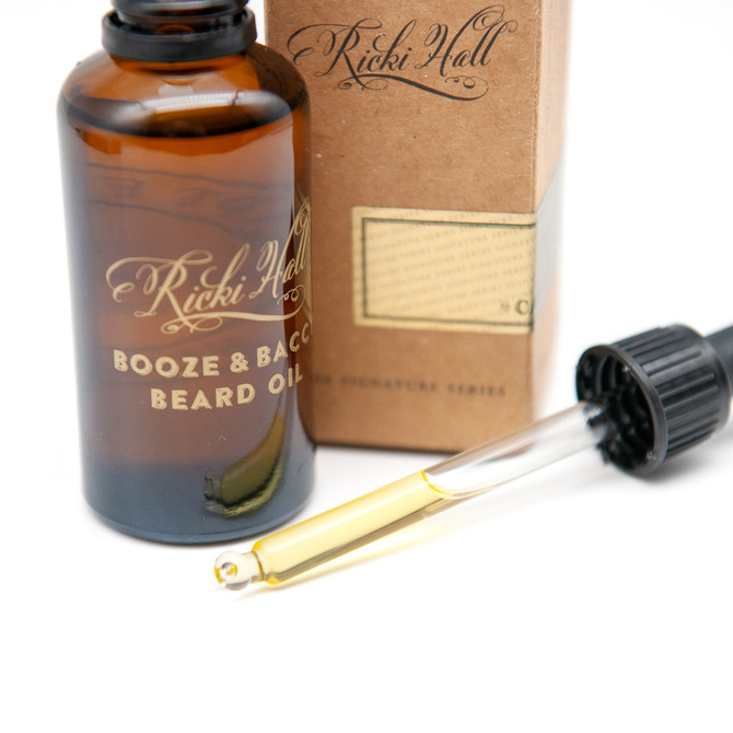 Captain Fawcett Ricki Halls Booze & Baccy Beard Oil 50ml