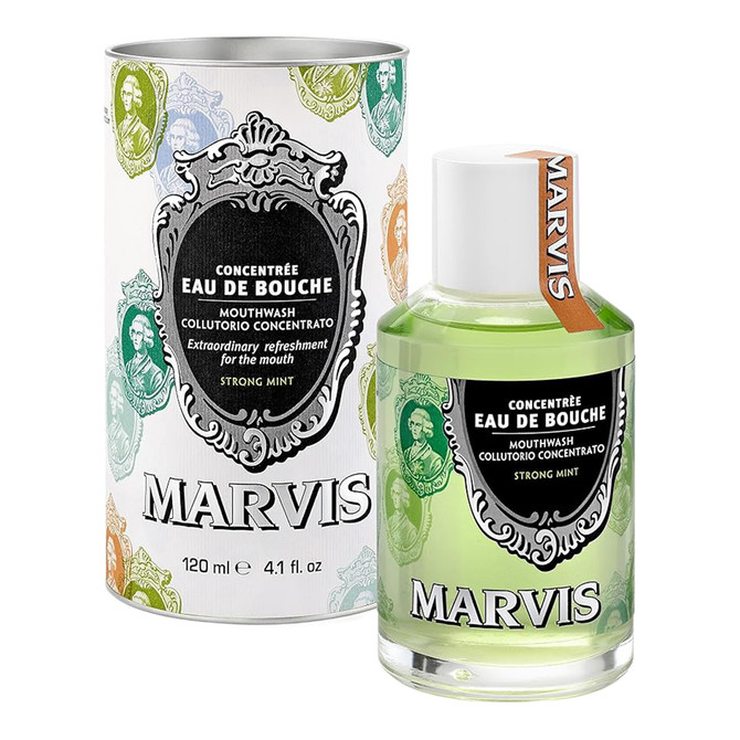 Marvis Strong Mint Mouthwash Tin 120ml