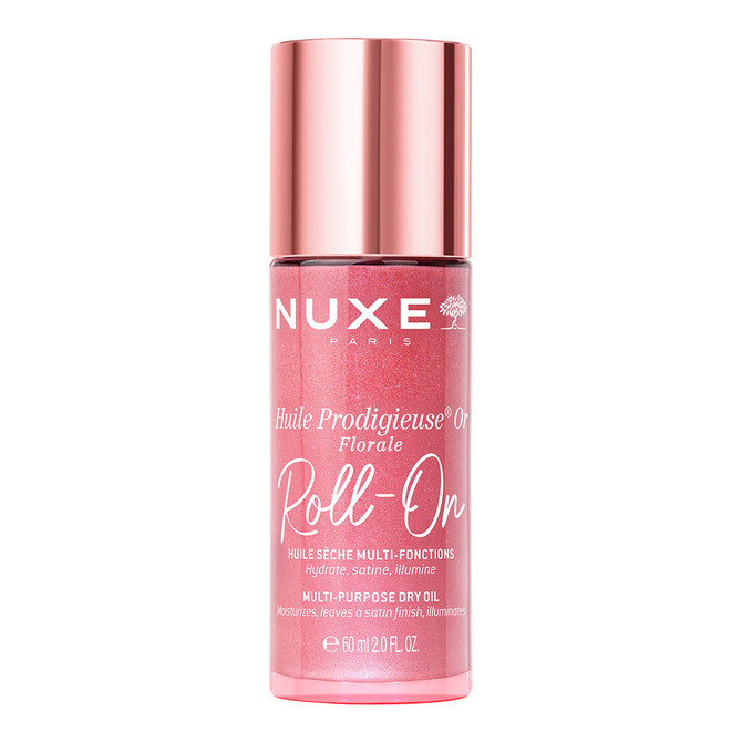 NUXE Huile Prodigieuse Floral Gold Shimmer Multi-Purpose Dry Oil Roll On 60ml