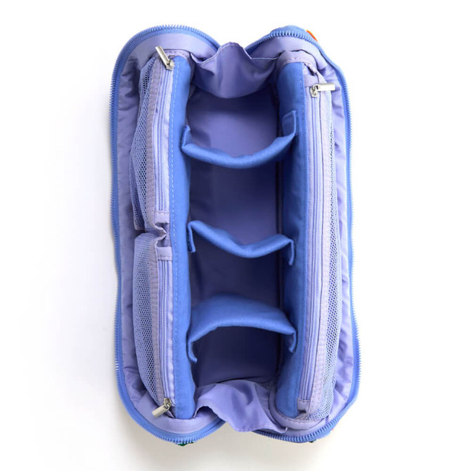 THE FLAT LAY CO. The Showcase Bag Large - Mediterranean Oranges