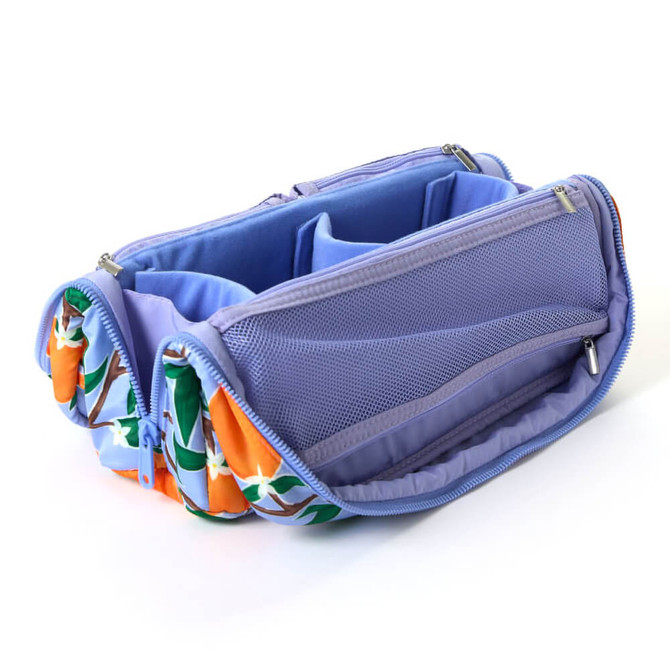 THE FLAT LAY CO. The Showcase Bag Large - Mediterranean Oranges