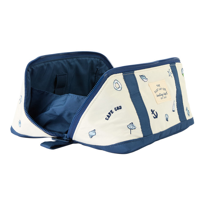 THE FLAT LAY CO. Marshmallow Makeup Box Bag - Cape Cod