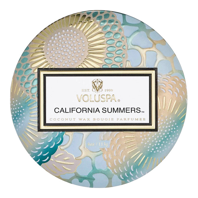 Voluspa California Summers Mini Tin Candle