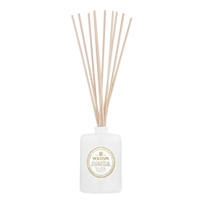 Voluspa Eucalyptus & White Sage Reed Diffuser