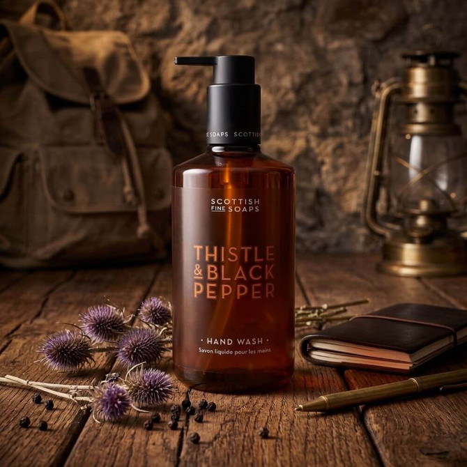 Scottish Fine Soaps Thistle & Black Pepper Hand Wash 300ml