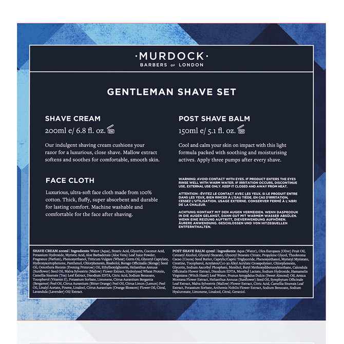 Murdock London Gentleman Shave Set