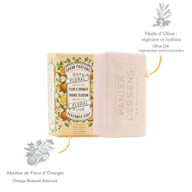 Panier des Sens Orange Blossom Perfumed Soap 150g