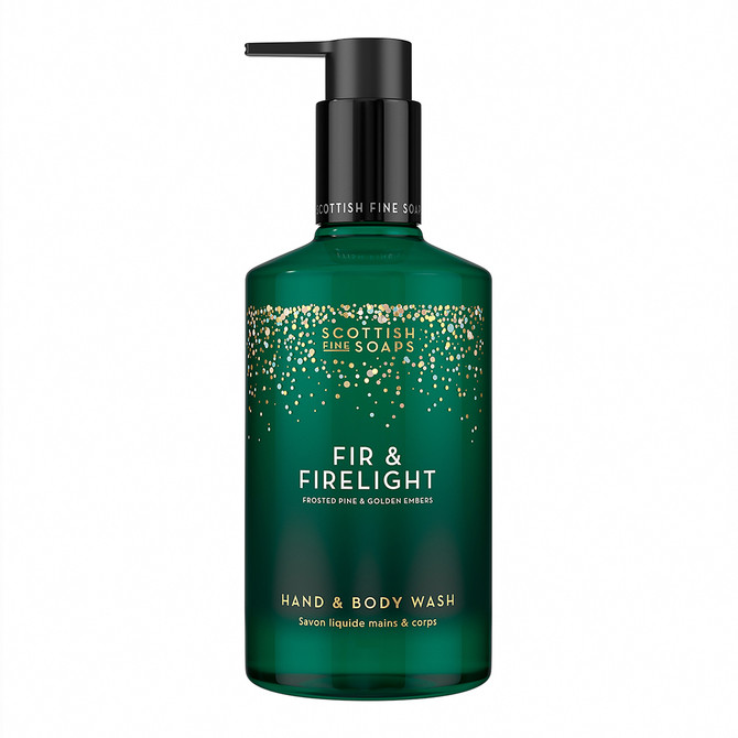 Scottish Fine Soaps Fir & Firelight Hand & Body Wash 300ml