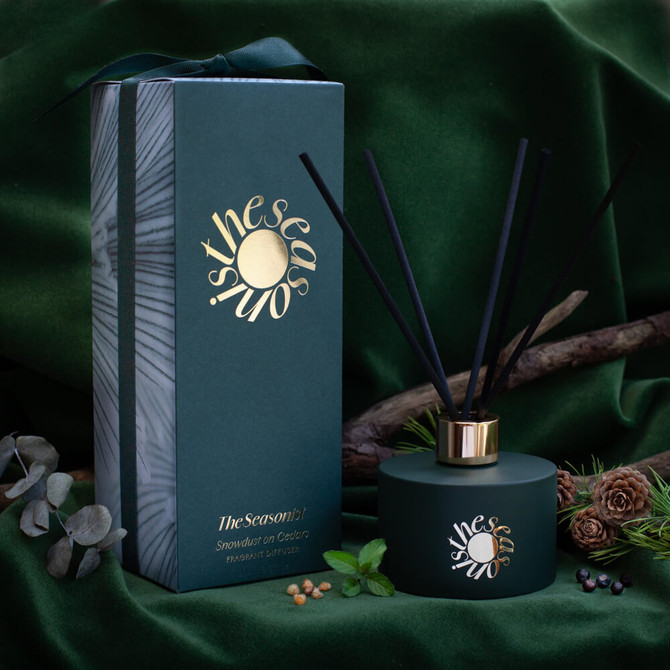 The Seasonist Snowdust On Cedars Fragrant Reed Diffuser 200ml