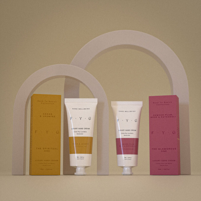 F.Y.G Find Your Glow Cedar & Jasmine Hand Cream 75ml