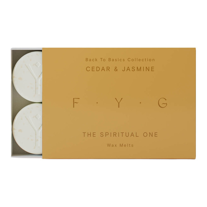 F.Y.G Find Your Glow Cedar & Jasmine Wax Melts - 6 Pieces