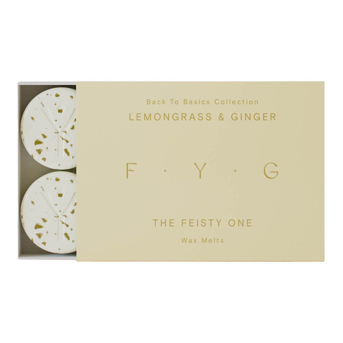 F.Y.G Find Your Glow Lemongrass & Ginger Wax Melts - 6 Pieces