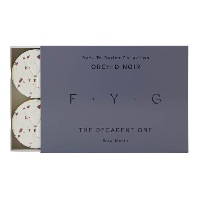 F.Y.G Find Your Glow Orchid Noir Wax Melts - 6 Pieces