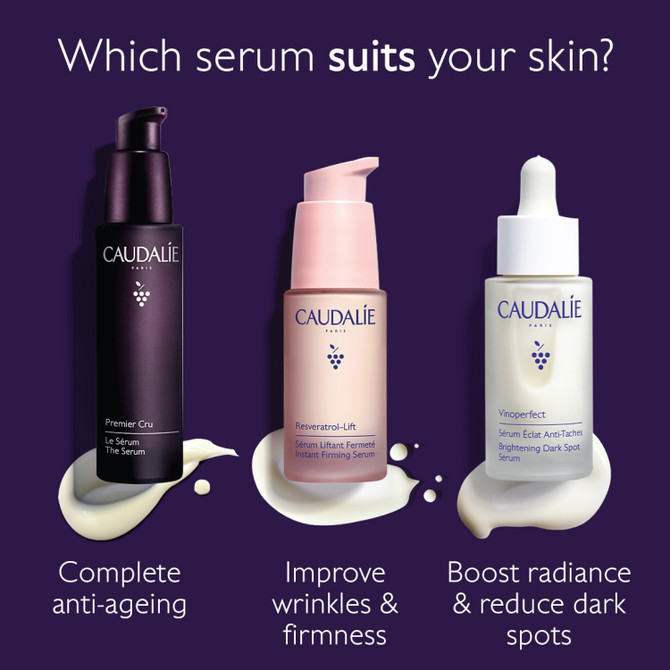 Caudalie Premier Cru Anti-Aging Serum with Niacinamide and Hyaluronic Acid 30ml