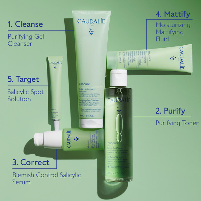 Caudalie Vinopure Moisturizing Mattifying Fluid 40ml