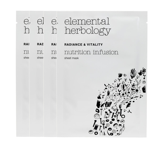 Elemental Herbology Nutrition Infusion Sheet Masks
