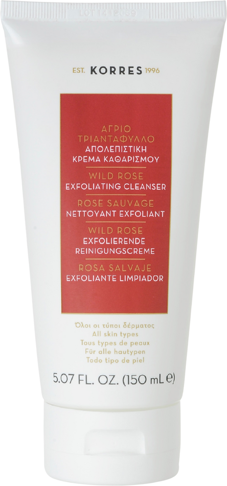Korres Wild Rose Exfoliating Cleanser 150ml