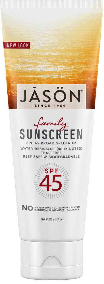 Jason Family Natural Sunscreen SPF 45 113g