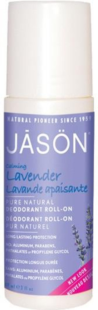 Jason Calming Lavender Pure Natural Deodorant Roll On