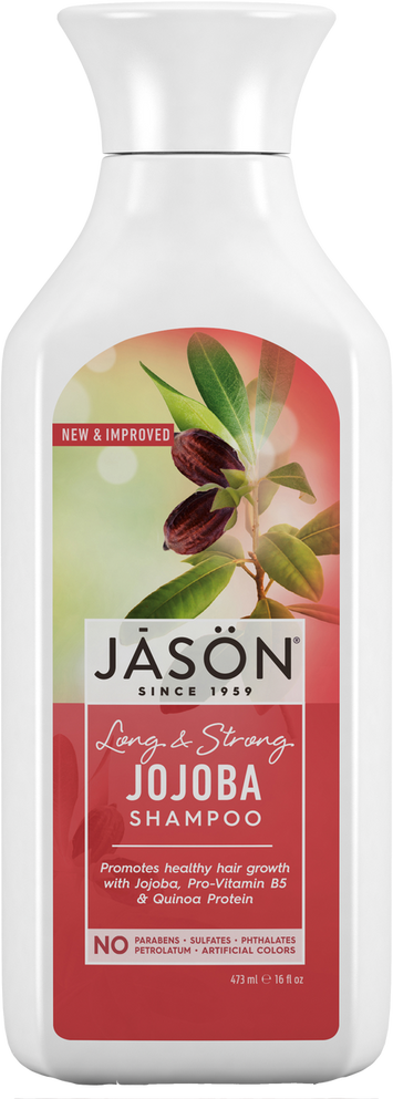 Jason Organic Long & Strong Jojoba Pure Natural Shampoo 480ml
