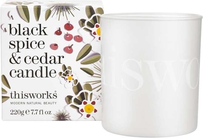 This Works Black Spice & Cedar Candle