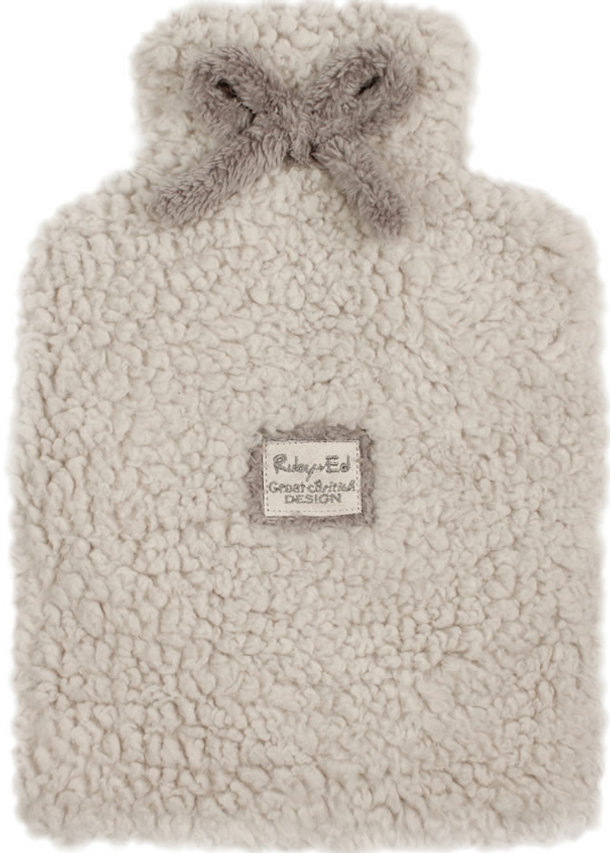 Ruby + Ed Natural Cloud Hot Water Bottle Cover - Cover