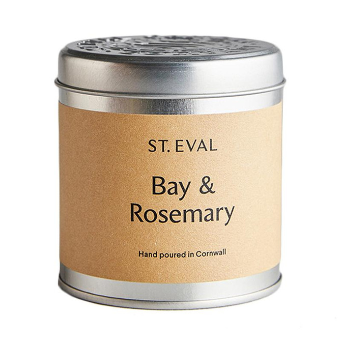 St Eval Candle Bay & Rosemary Tin Candle 