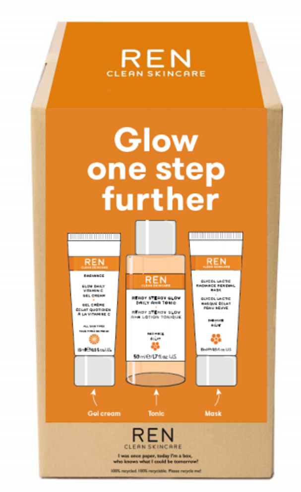 REN Radiance Glow One Step Further Routine Kit