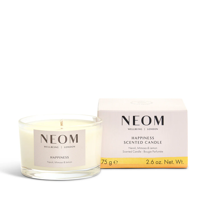NEOM Happiness Travel Candle