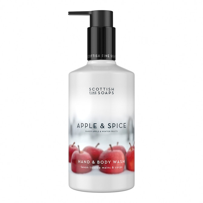 Scottish Fine Soaps Apple & Spice Hand & Body Wash 300ml