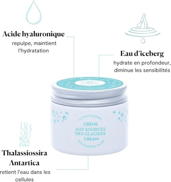 Polaar Iceberg Water Moisturising Cream 50ml