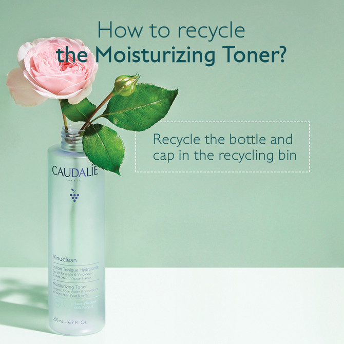 Caudalie Vinoclean Moisturising Toner with Rose Water