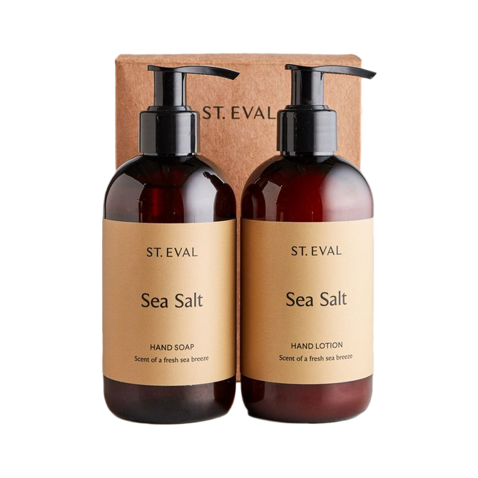 St Eval Sea Salt Hand Wash and Lotion Set