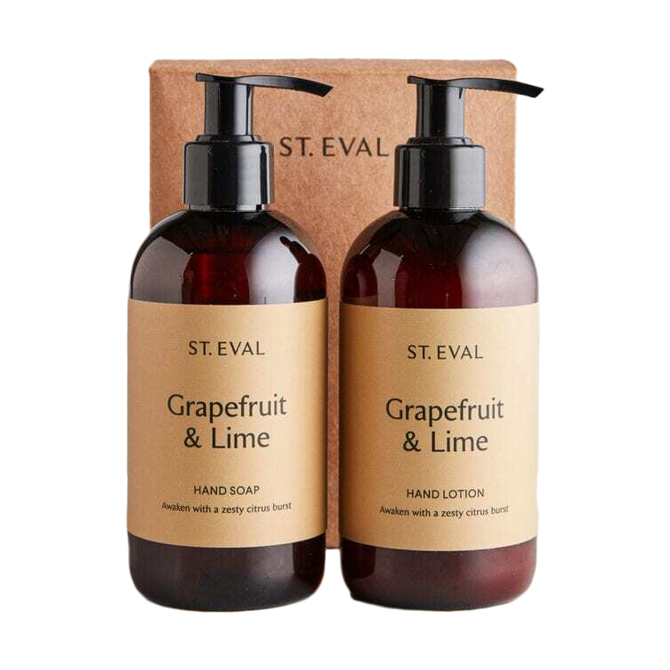 St Eval Grapefruit & Lime Hand Wash and Lotion Set