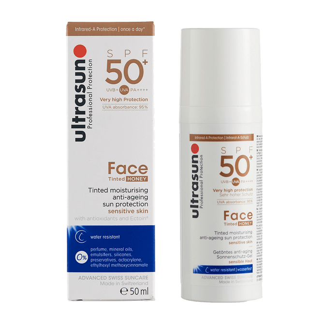 Ultrasun Face Tinted SPF50+ Honey