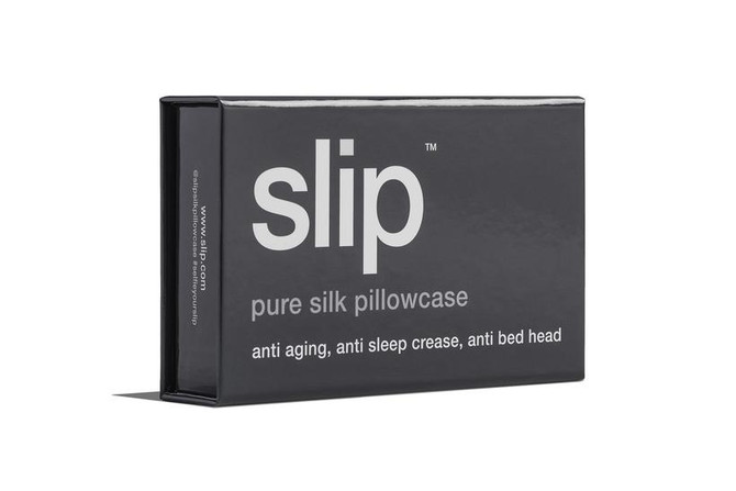 Slip Pure Silk Pillowcase Queen Charcoal