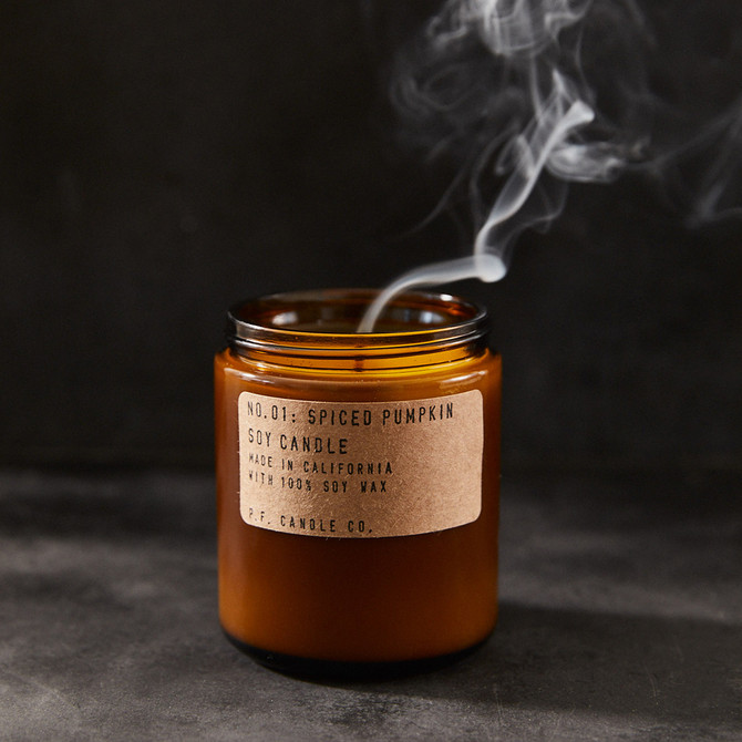 P.F. Candle Co Spiced Pumpkin Standard Soy Wax Candle