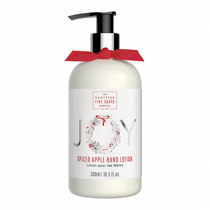 Scottish Fine Soaps Spiced Apple JOY Hand Care Set