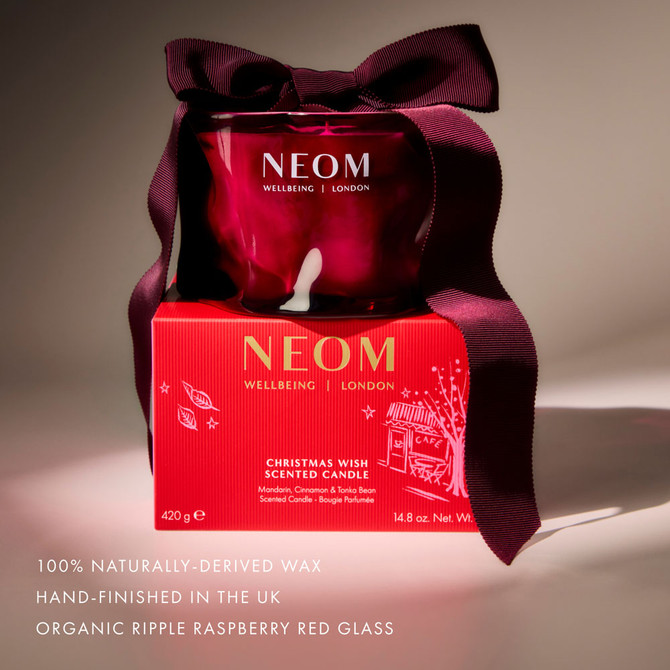 NEOM Christmas Wish 3 Wick Candle 420g