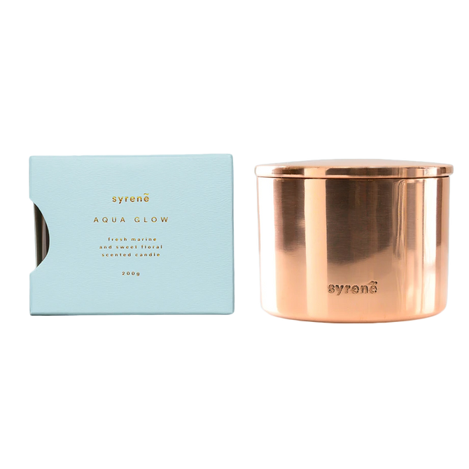 Syrene Aqua Glow Candle