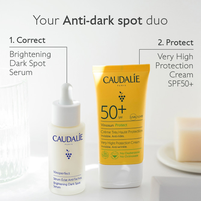 Caudalie Vinoperfect Suncare & Serum Set