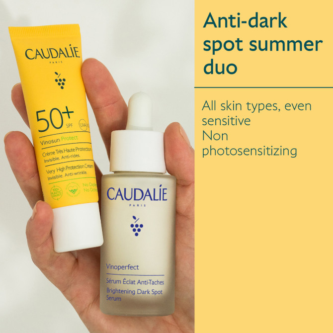 Caudalie Vinoperfect Serum & Suncare Set
