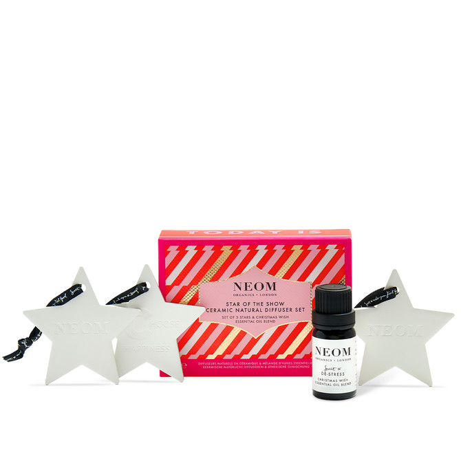 Neom Star of the Show Ceramic Natural Diffuser Set