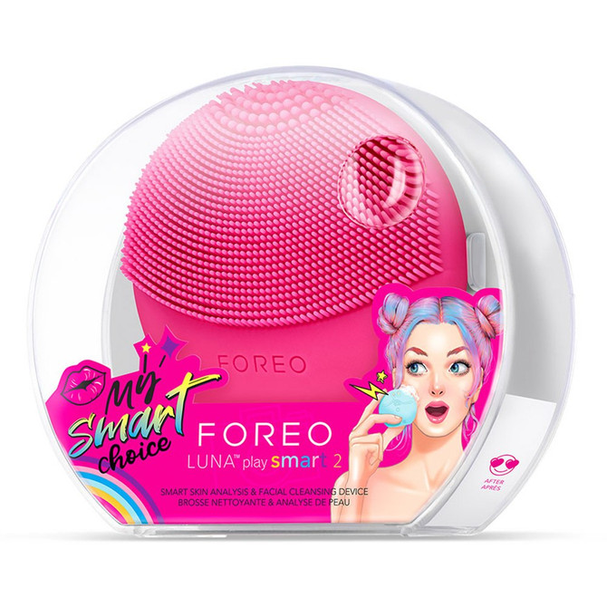 FOREO LUNA Play Smart 2 Facial Cleansing Device With Skin Analysis - Cherry Up!