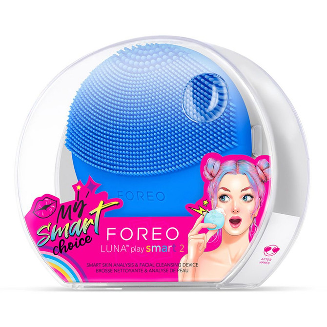 FOREO LUNA Play Smart 2 Facial Cleansing Device With Skin Analysis